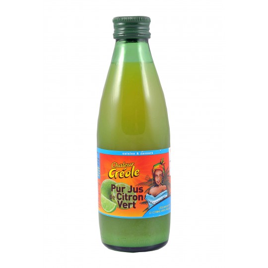 Jus de citron vert Chaleur Créole 25cl