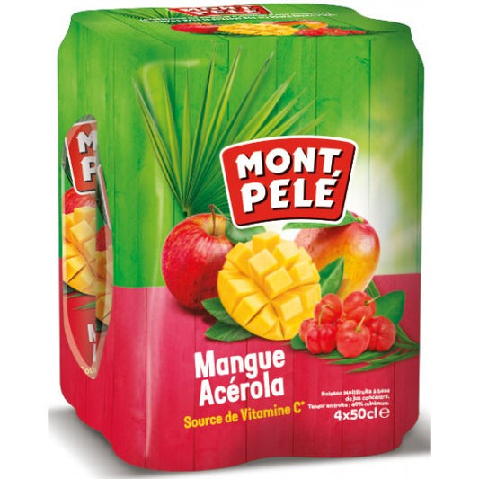 Nectar mangue acérola Mont Pelé 50 cl