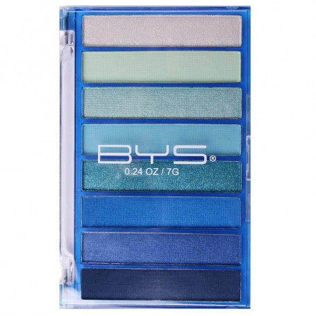 Palette de 8 fards en Camaïeu Bleu 7g