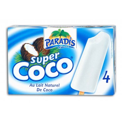 Bâtonnet de glaces Coco Paradis des glaces