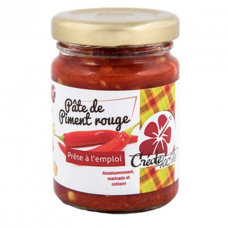 Pâte de piment rouge "Créole Fac'île"