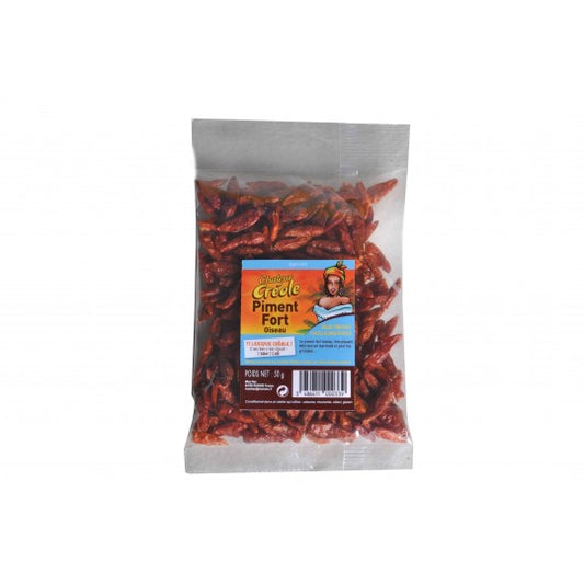 Piment fort oiseau Chaleur Créole 50g