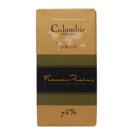 Pralus Chocolat Noir 75% Colombie tablette100 g