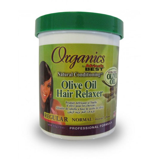 Crème défrisante huile d'olive REGULAR 213g Organic