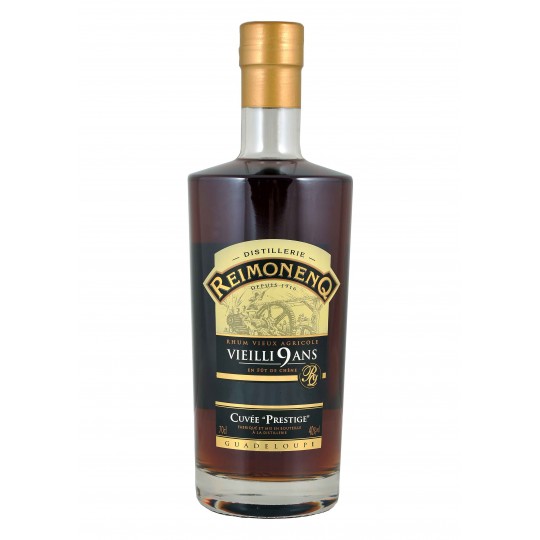 Rhum vieux 9 ans cuvée préstige 70cl 40° Reimonenq