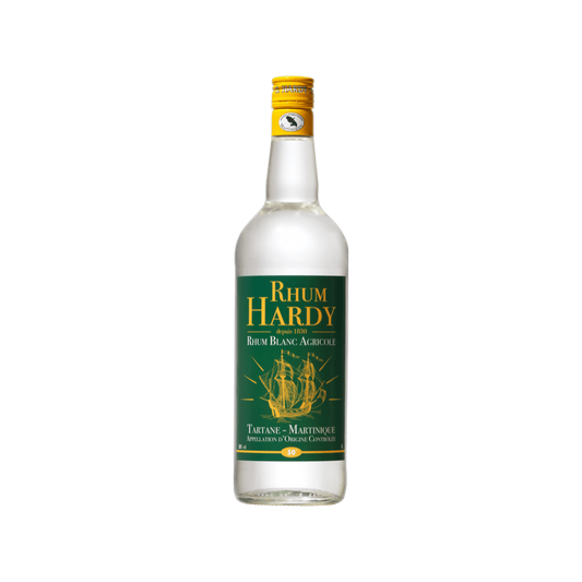 Rhum Blanc Agricole Hardy 50° 1L