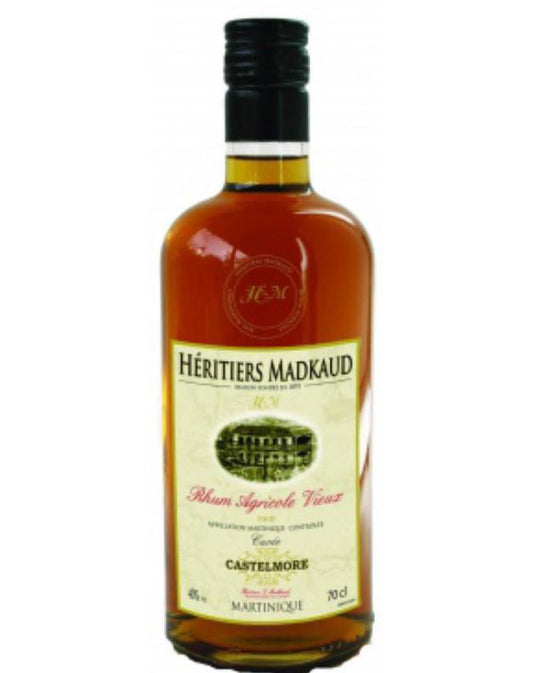 Rhum vieux Héritiers Madkaud – VSOP Cuvée Castelmore