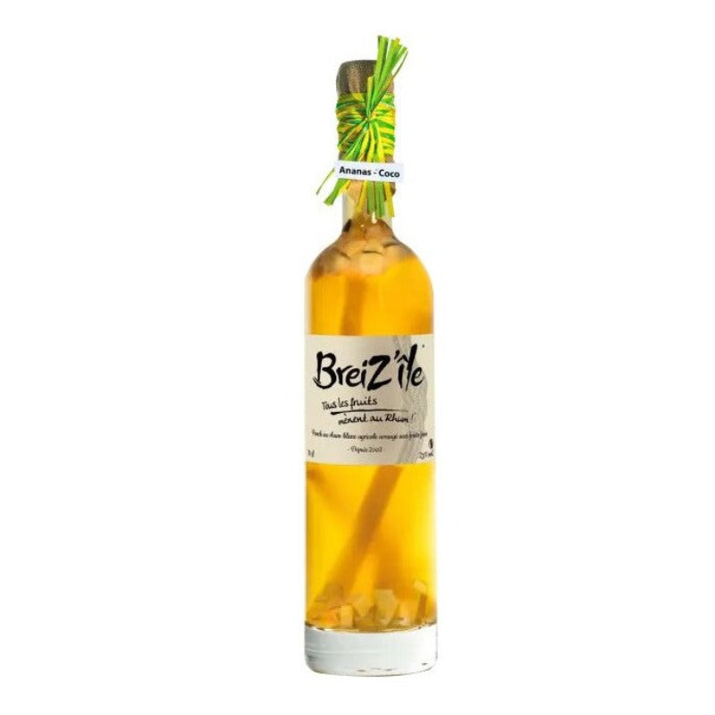 Rhum arrangé Breiz'île Ananas-coco 70cl 23°