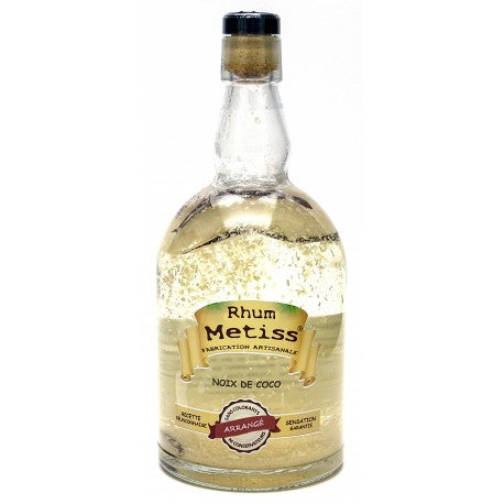 Rhum Arrangé- Noix de coco 70cl 23.7° - Métiss Île de la Réunion