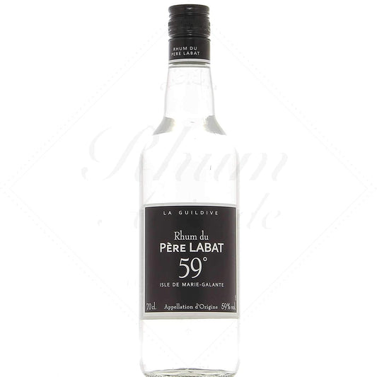 Rhum blanc agricole  Père Labat 59°