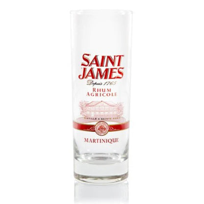 Verre à Rhum SAINT JAMES – Verres à planteur rouge 25cl - Martinique