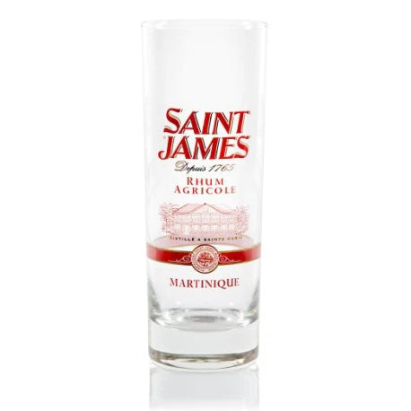 Verre à Rhum SAINT JAMES – Verres à planteur rouge 25cl - Martinique