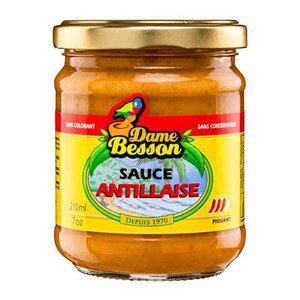 Sauce antillaise 200ml (170g)  Dame Besson