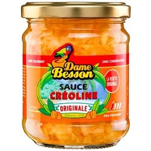 Sauce creoline originale  Dame Besson