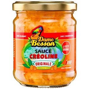 Sauce creoline forte 170g Dame Besson