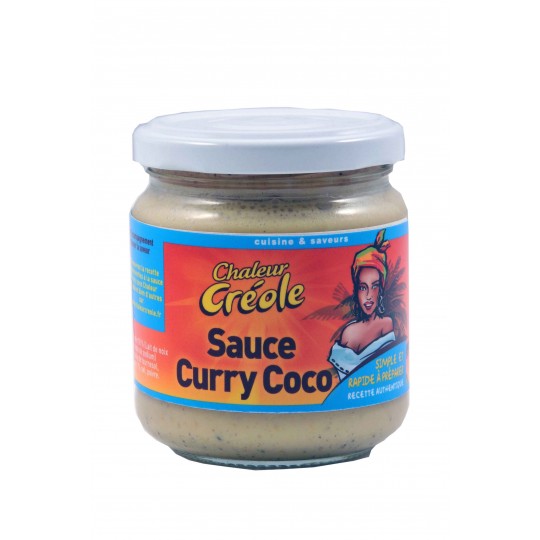 Sauce curry coco Chaleur Créole 200g