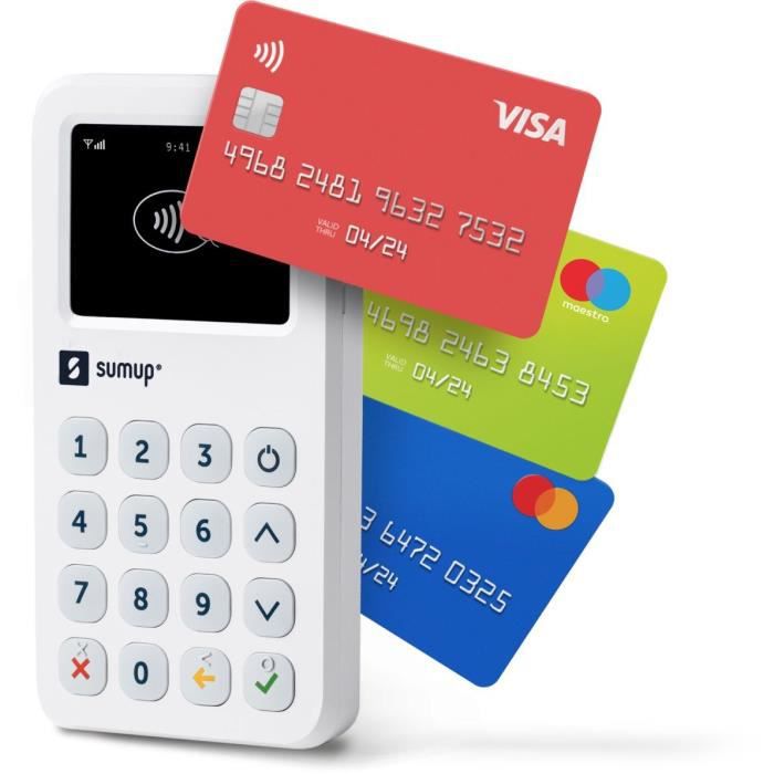 SumUP 3G + Wifi - Lecteur de carte - Terminal de paiement