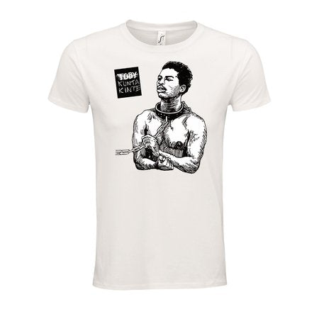 Tee-shirt basique homme Toby Kunta Kinte blanc