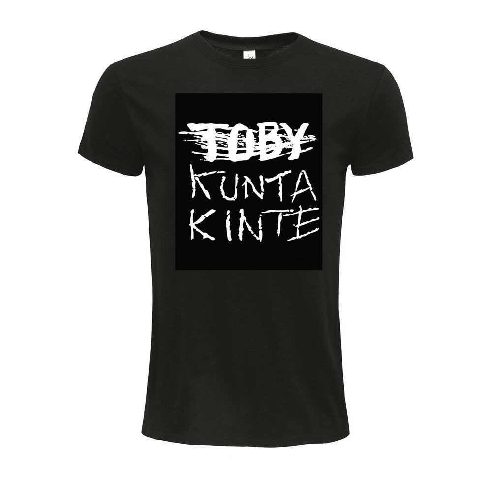 Tee-shirt basique homme Toby Kunta Kinte Noir
