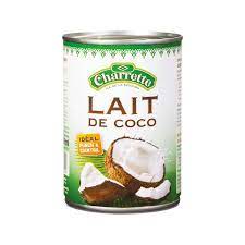 Lait de coco 400 ml Charrette Ile de La Réunion