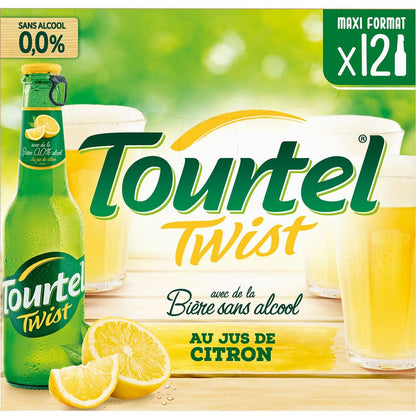 Bière sans alcool Tourtel Twist citron