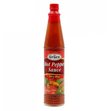 Sauce hot pepper grâce