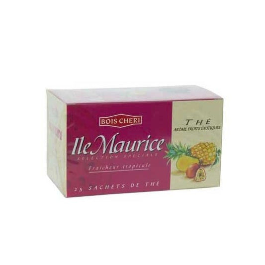 Thé Bois Chéri fruits exotiques Ile Maurice (25 Sachets)