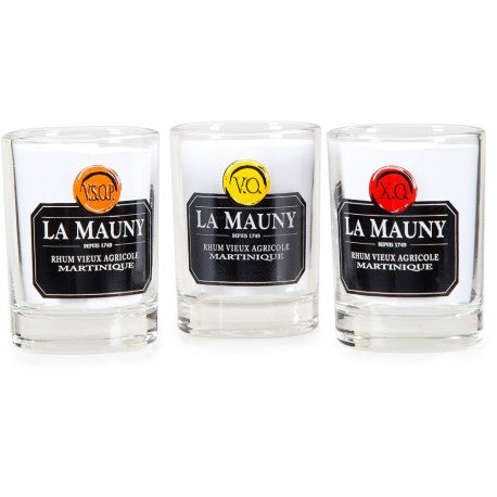 Verres à Rhum LA MAUNY  dès à coudre 5cl